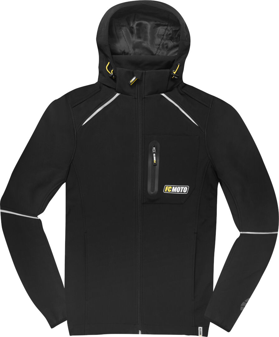 FC-Moto FCM-SSJ Veste Softshell Noir S