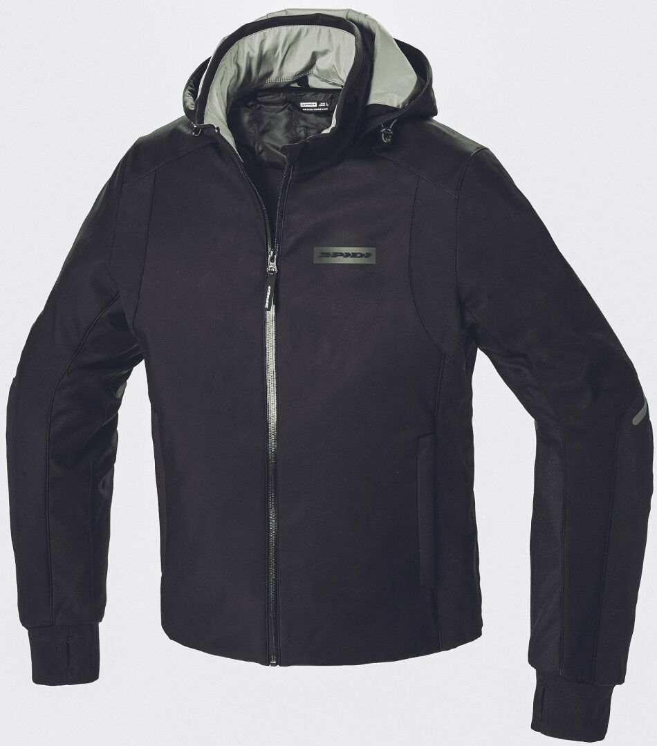 Spidi Armor H2Out Hoodie de moto Noir Blanc M