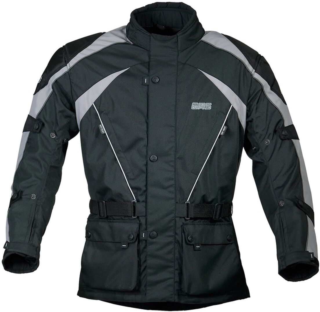 gms Twister Veste textile moto Noir Gris 6XL