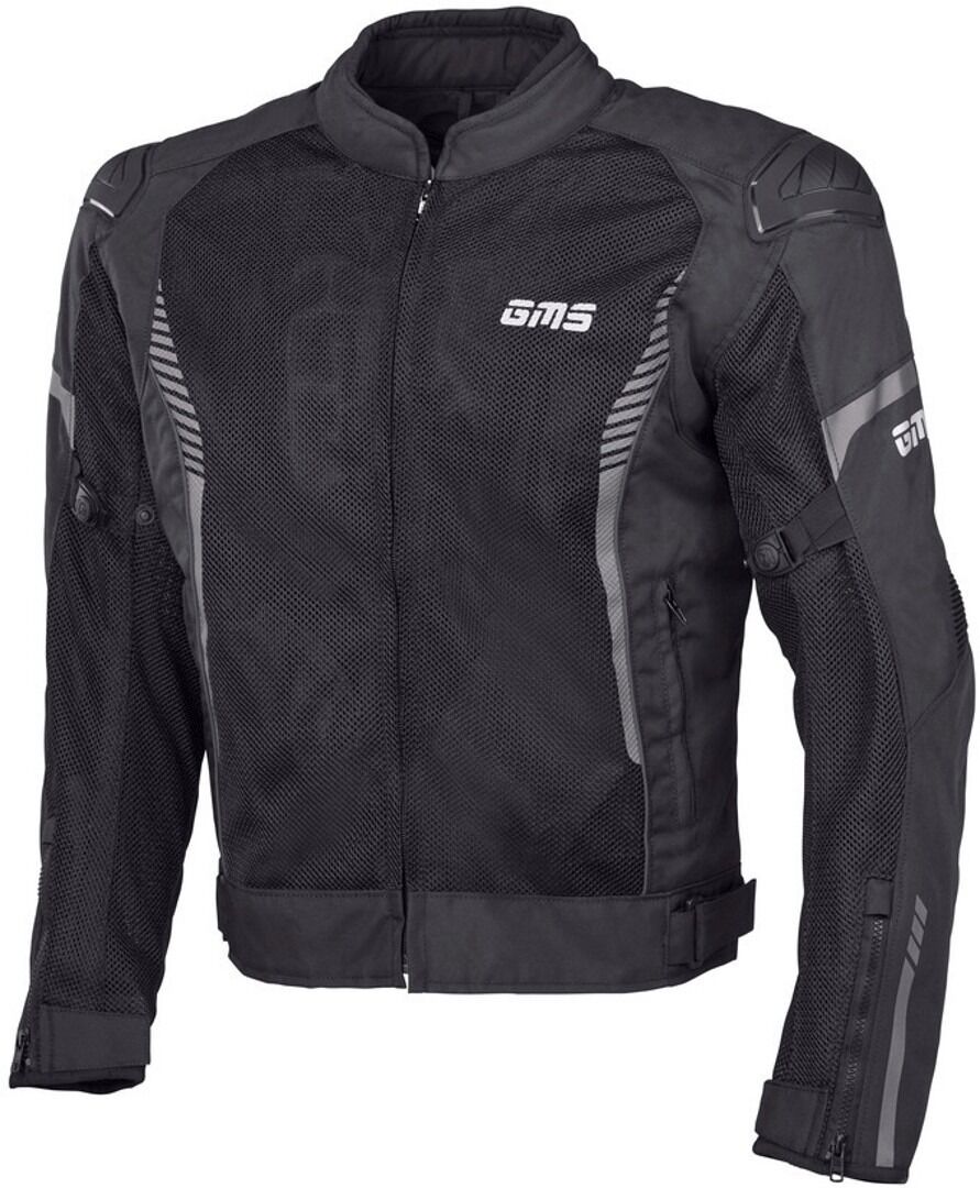 GMS Samu Mesh Veste textile moto Noir M