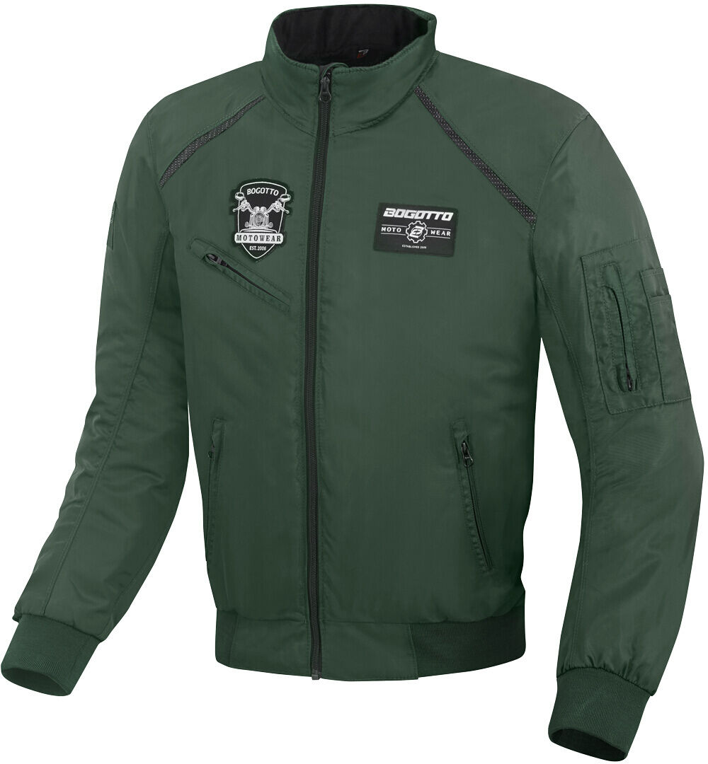 Bogotto Boston Veste textile moto Vert XS