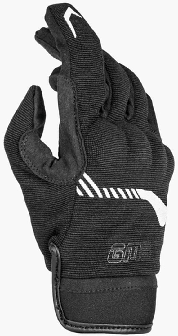 GMS Jet-City Gants de moto Noir Blanc M