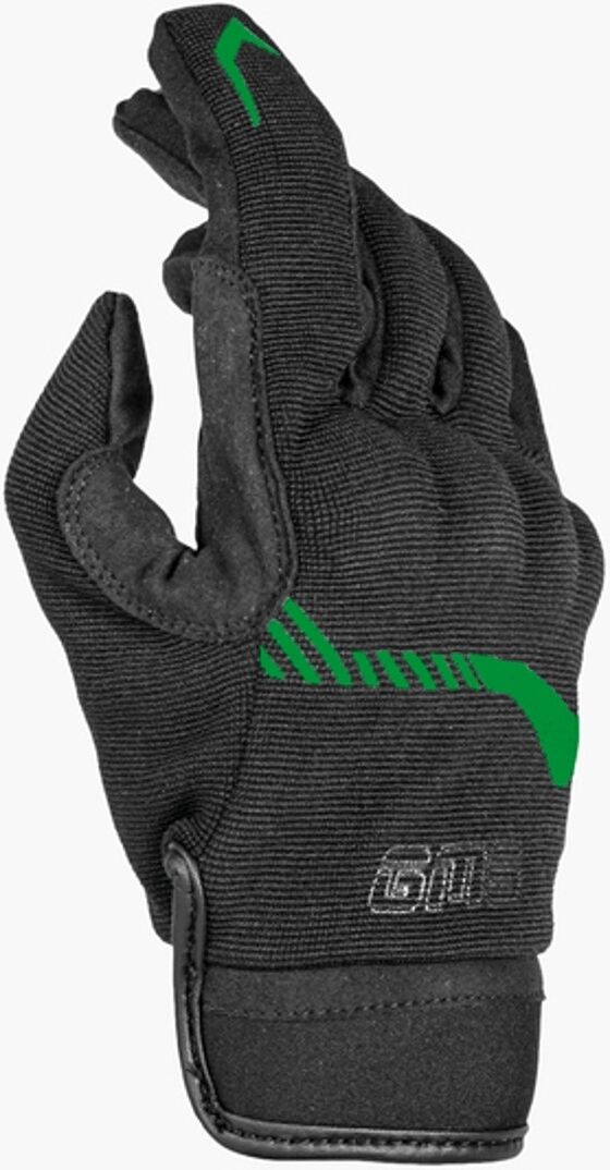 GMS Jet-City Gants de moto Noir Vert L