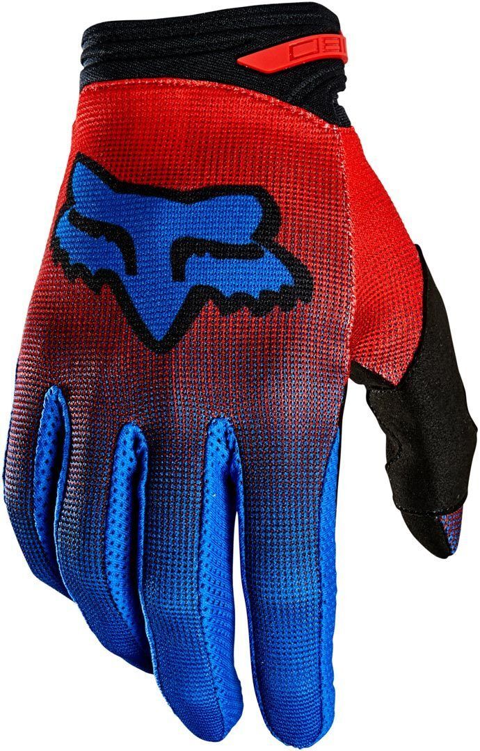 FOX 180 Oktiv Gants motocross Rouge Bleu M