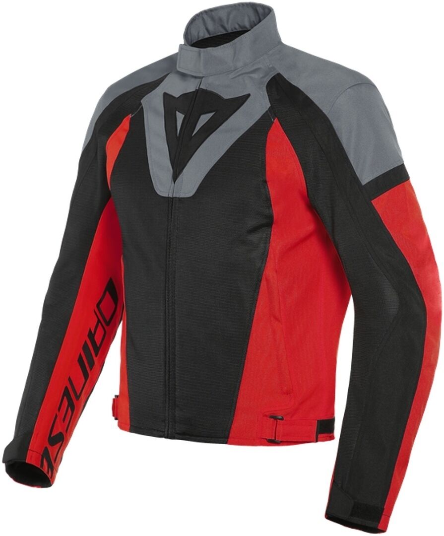 Dainese Levante Air Tex Veste textile moto Noir Gris Rouge 52