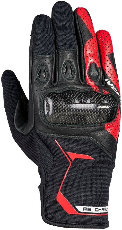 Ixon RS Charly Gants de moto Noir Rouge XL