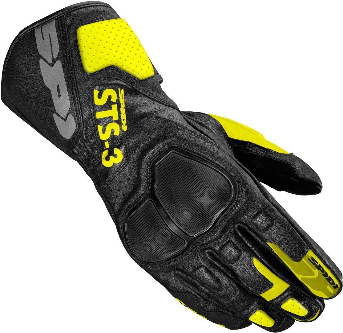 Spidi STS-R3 Gants de moto Noir Jaune M