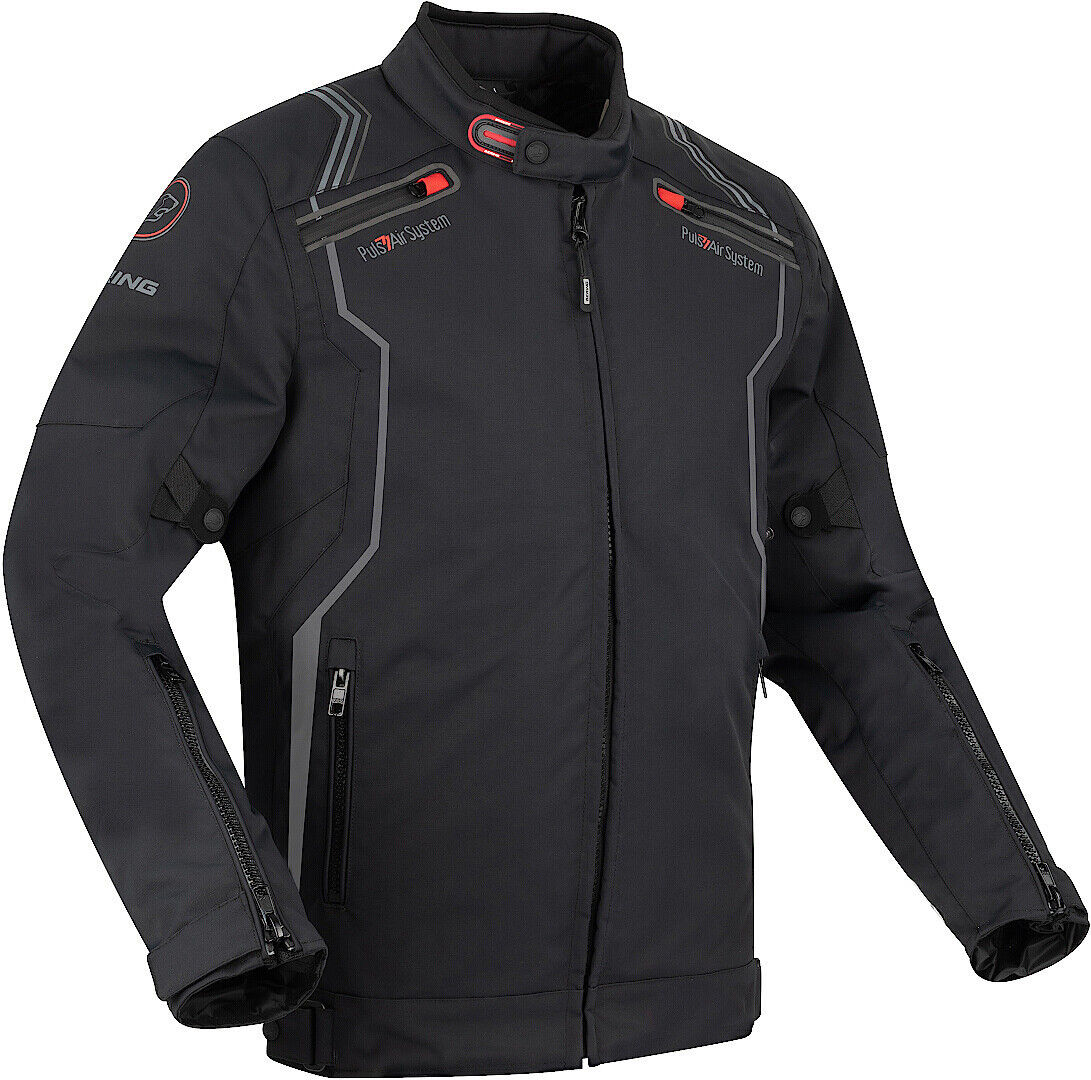 Bering Stroke Veste textile moto Noir M