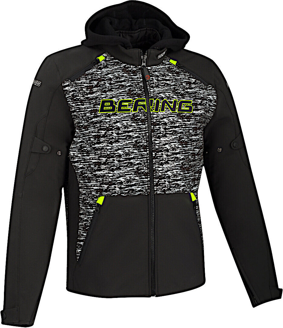 Bering Drift Veste textile moto Noir Gris L