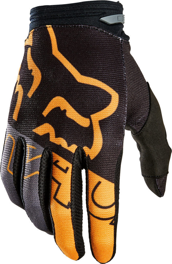 FOX 180 Skew Gants de motocross Noir Or L