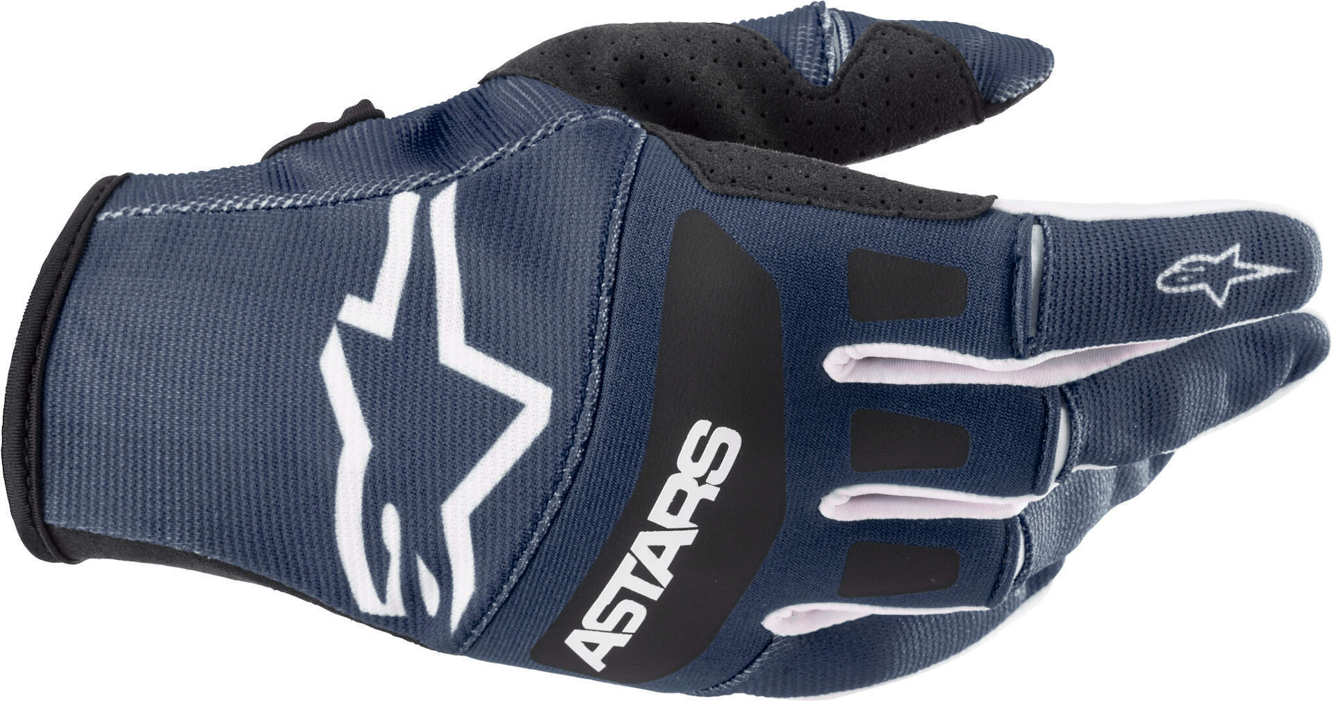 Alpinestars Techstar 22 Gants de motocross Noir Bleu XL