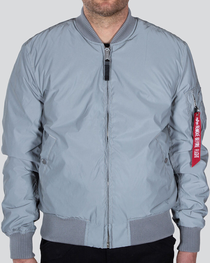 Alpha Industries MA-1 VF 59 Reflective Veste Argent S