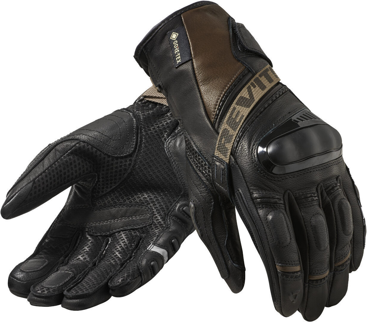 Revit Dominator 3 GTX Gants de moto Noir Beige 3XL