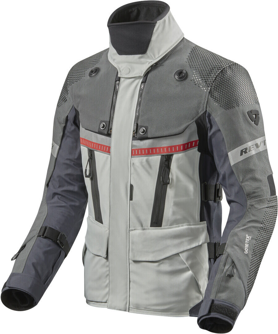 Revit Dominator 3 GTX Veste textile de moto Gris Bleu L