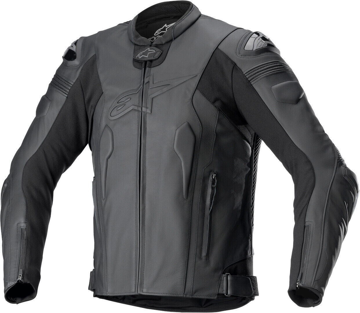 Alpinestars Missile V2 Veste en cuir Motorcyle Noir 52