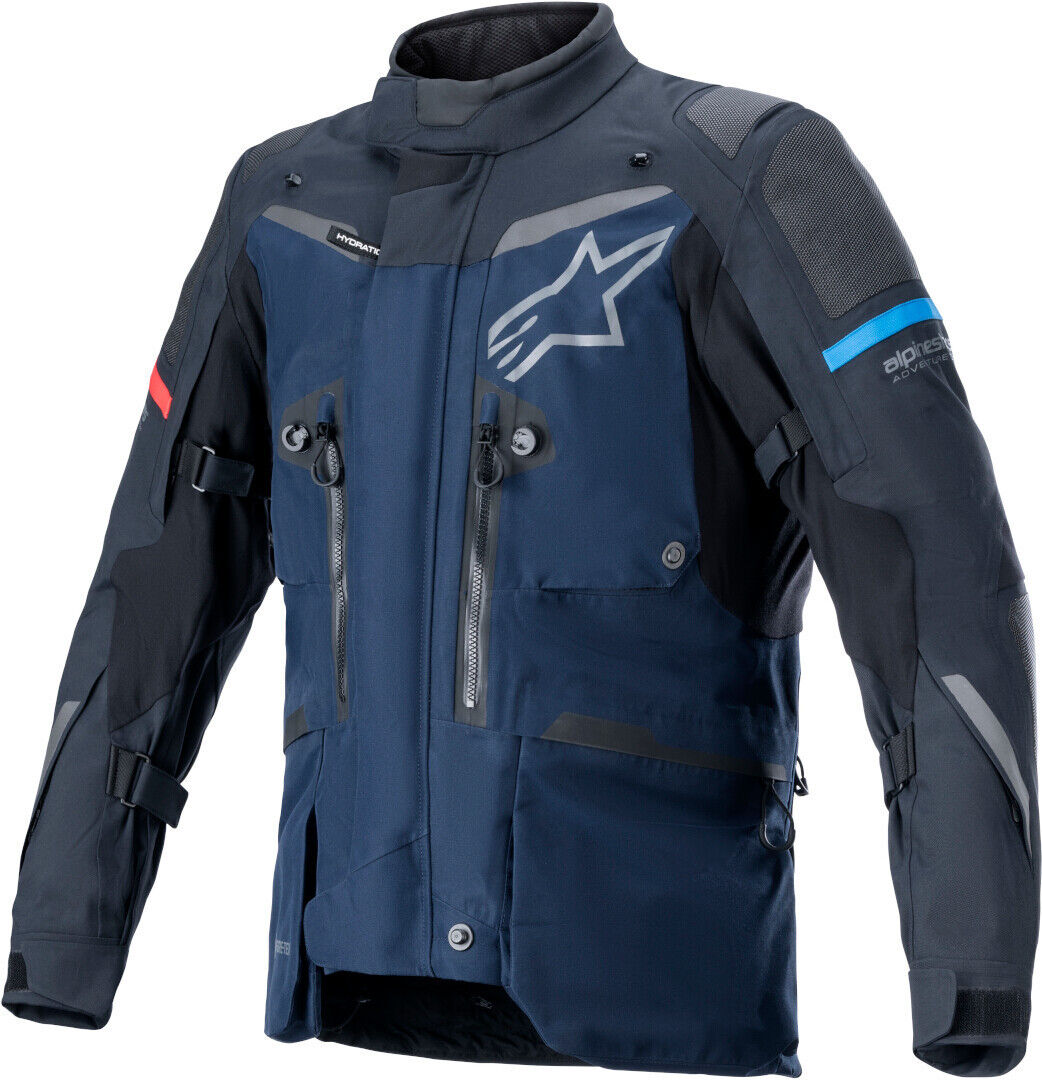 Alpinestars Boulder Gore-Tex Veste textile Motorcyle Noir Bleu XL