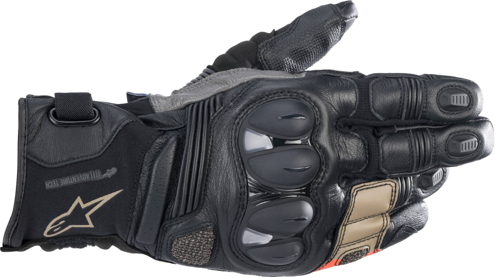 Alpinestars Belize V2 Drystar Gant de moto Noir Beige XL