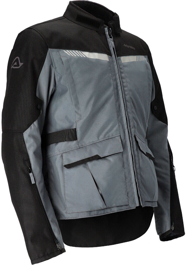 Acerbis X-Trail Veste textile de moto Noir Gris M