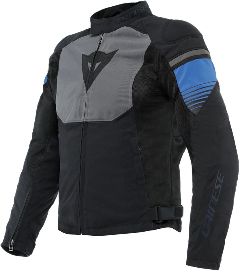 Dainese Air Fast Veste textile de moto Noir Gris Bleu 52