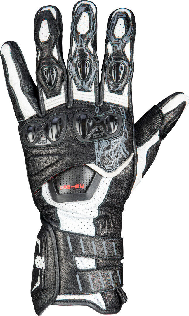 IXS RS-200 3.0 Gants Noir Blanc 3XL