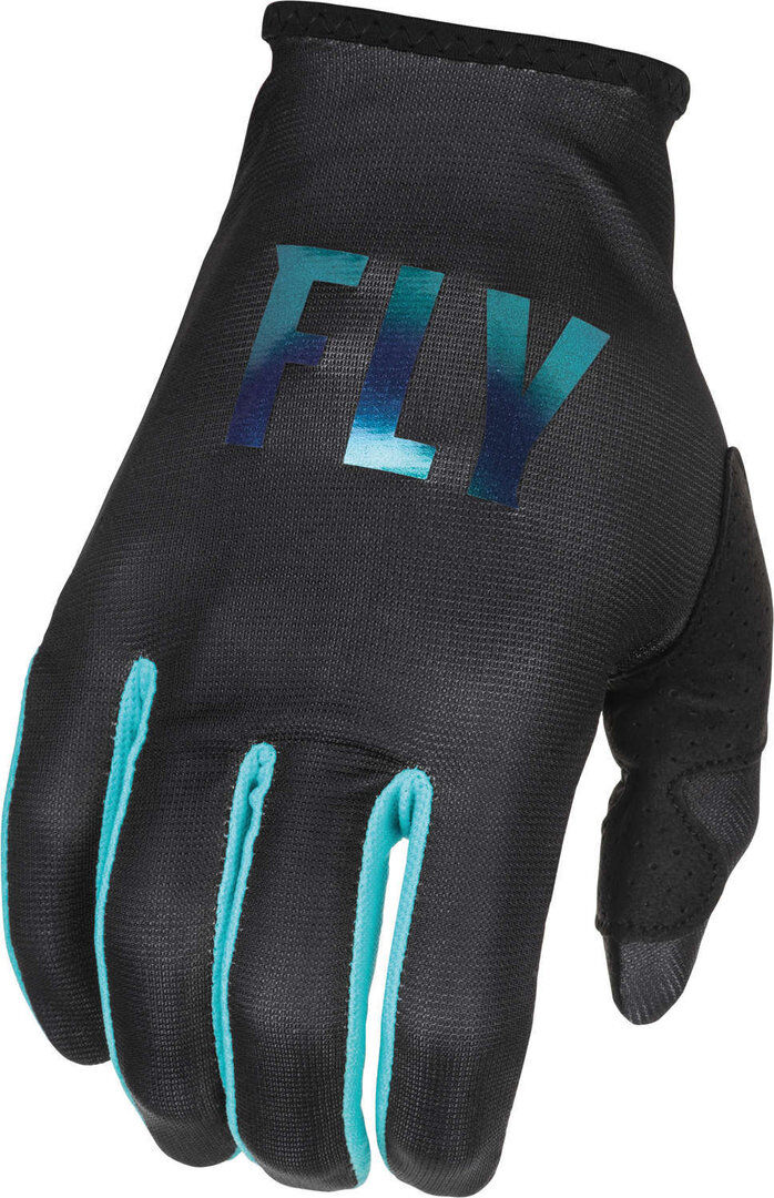 Fly Racing Lite Gants de motocross pour femmes Noir Bleu M