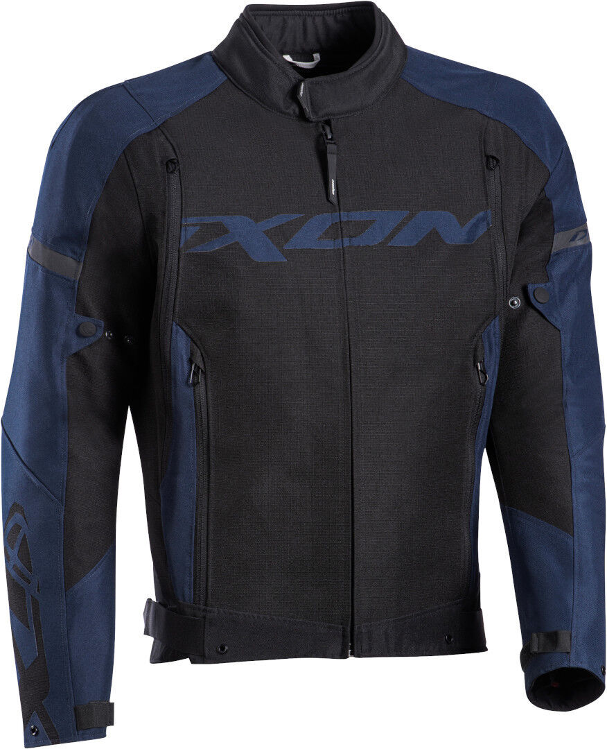 Ixon Specter Veste textile de moto Noir Bleu M