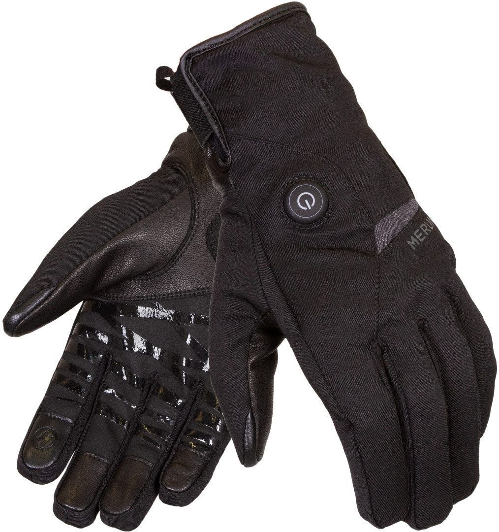 Merlin Finchley Urban D3O Gants de moto chauffants pour dames Noir XL