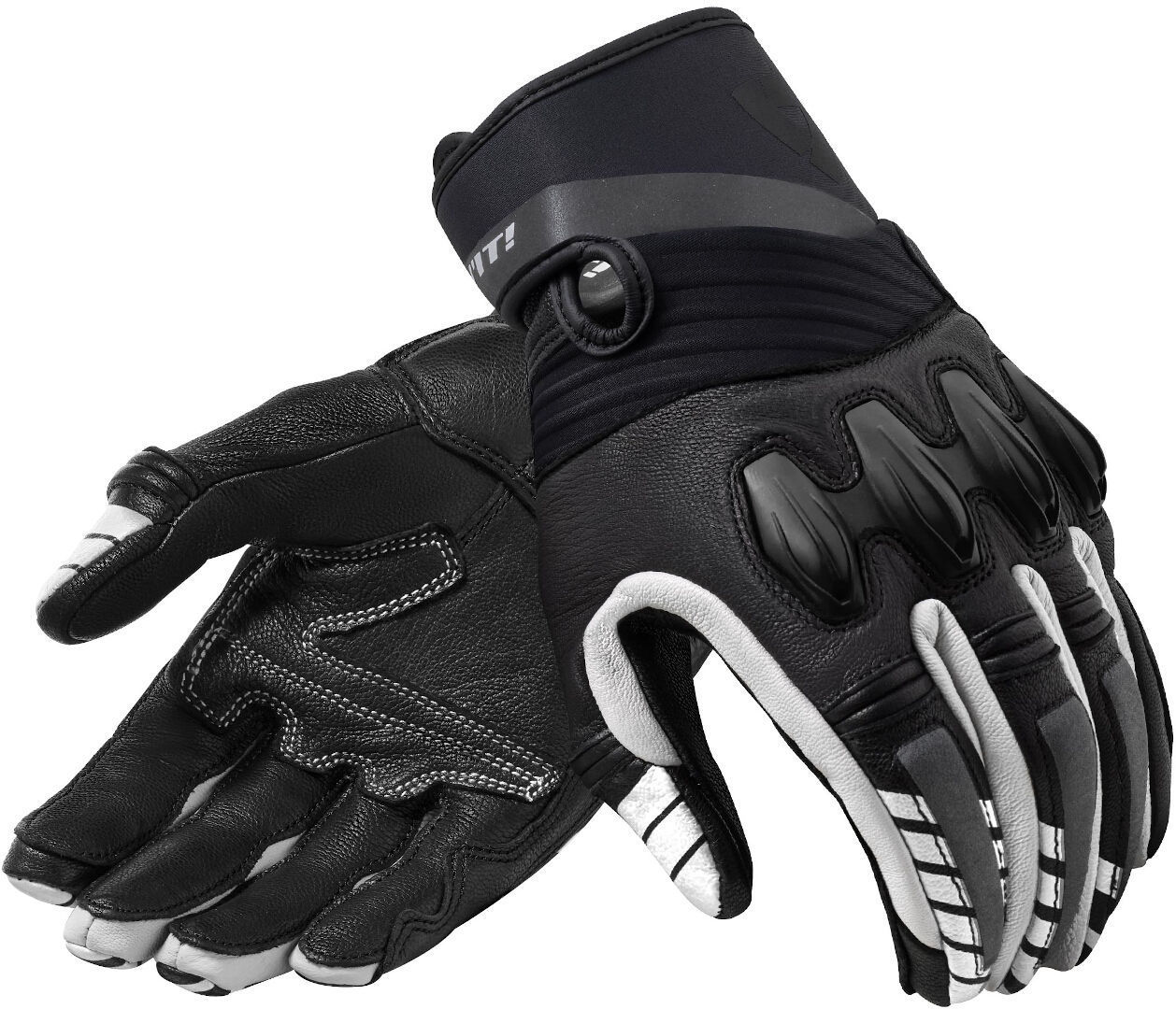 Revit Energy Gants de moto Noir Blanc 2XL