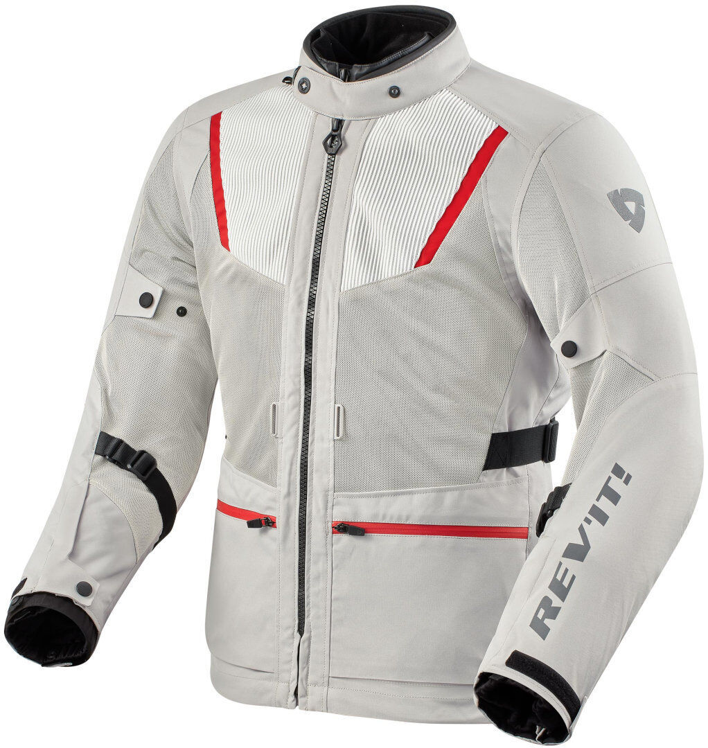 Revit Levante 2 H2O Veste textile de moto Argent M