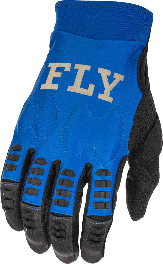 Fly Racing Evolution Gants de motocross Noir Bleu 2XL