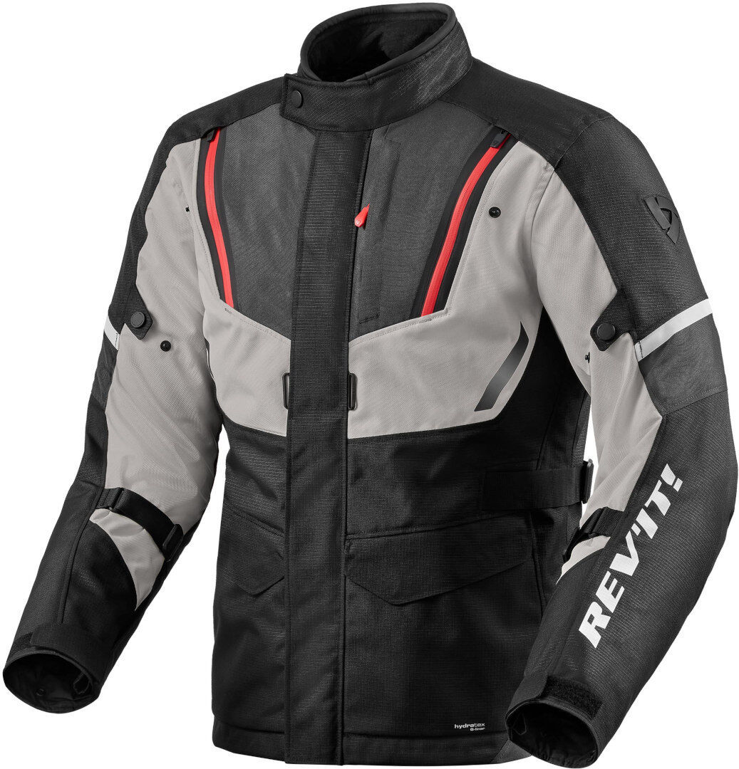 Revit Move H2O Veste textile de moto Noir Gris XL