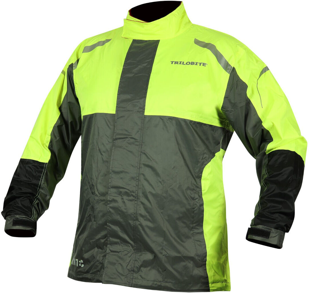 Trilobite Raintec Veste de pluie Noir Vert 4XL