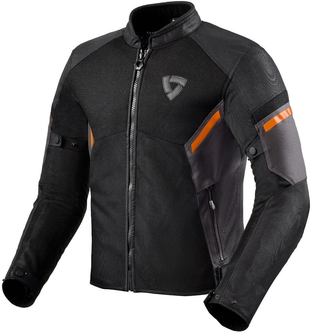 Revit GT-R Air 3 Veste textile de moto Noir Orange 3XL