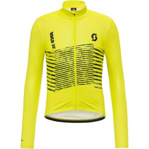 Scott RC Team Warm Graphics LS Trikot Herren gelb L