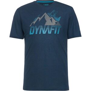 Dynafit TRANSALPER GRAPHIC Funktionsshirt Herren blau L