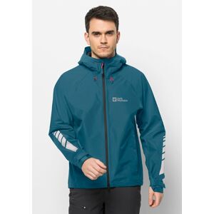 Jack Wolfskin Fahrradjacke »MOROBBIA 2L JKT M«, mit Kapuze blue-coral  L (52)