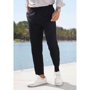 John Devin Jogger Pants, Slim Fit, Jogg Pants mit Bindeband, aus leichter... schwarz  XL (56/58)