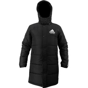 Adidas Performance Parka, mit Kapuze schwarz/weiss  L