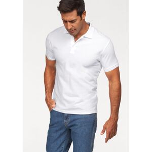 Fruit of the Loom Poloshirt, Piqué weiss  XXL (60/62)