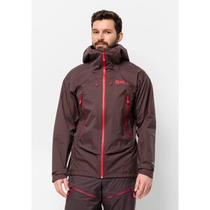 Jack Wolfskin Skijacke »ALPSPITZE PRO 3L JKT M«, mit Kapuze red-earth  L (52)