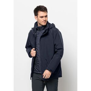 Jack Wolfskin 3-in-1-Funktionsjacke »BERGLAND 3IN1 JKT M«, mit Kapuze night-blue  XXL (58)