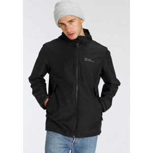 Jack Wolfskin Funktionsjacke »FARWOOD JKT M«, mit Kapuze, Wasserabweisend &... black  S