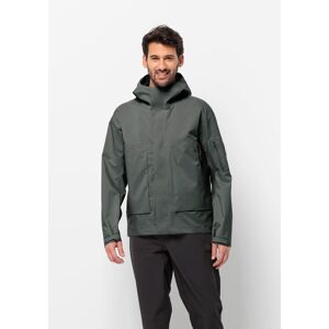 Jack Wolfskin Regenjacke »WANDERMOOD 3L JKT M«, mit Kapuze slate-green  M (50)