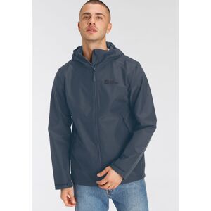 Jack Wolfskin Funktionsjacke »FARWOOD JKT M«, mit Kapuze, Wasserabweisend &... night blue  L