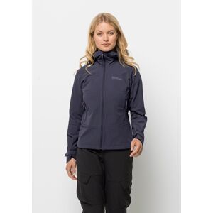 Jack Wolfskin Softshelljacke »KAMMWEG JKT W«, mit Kapuze graphite  M (38/40)