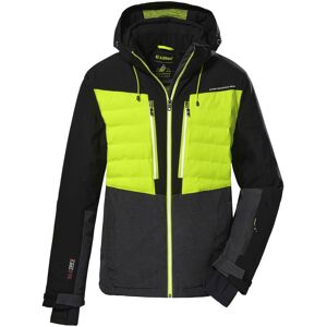 Killtec Skijacke »KSW 56 MN SKI JCKT« schwarz-gelb-anthrazit  M