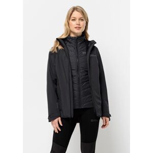 Jack Wolfskin 3-in-1-Funktionsjacke »GLAABACH 3IN1 JKT W«, (2 teilig), mit... black  XL (46)