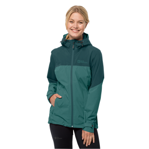 Jack Wolfskin Funktionsjacke »WEILTAL 2L JKT W«, mit Kapuze petrol  L