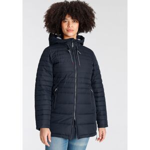 Polarino Steppjacke, mit Kapuze, Obermaterial wind,- und wasserweisend.... marine  56