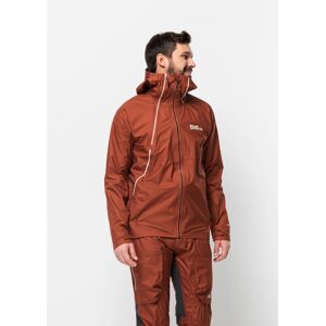 Jack Wolfskin Skijacke »ALPSPITZE AIR 3L JKT M«, mit Kapuze carmine  M (50)